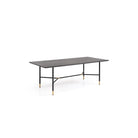 Bofo Black Oak Dining Table by Tommy Franks