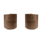 Dexter Walnut Pair of Bedside Tables by Tommy Franks