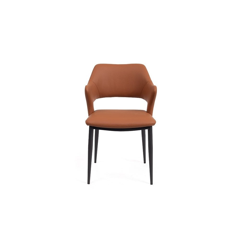 Norma Colonial Tan Dining Chair by Tommy Franks