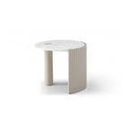 Salida Beige Side Table by Tommy Franks