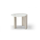 Salida Beige Side Table by Tommy Franks
