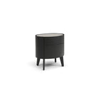 Weston Black Bedside Table by Tommy Franks