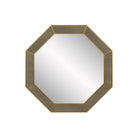 Hampton Grey Octagon Mirror by D.I. Designs