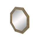 Hampton Grey Octagon Mirror by D.I. Designs