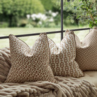 Wildcat Autumn & Fawn Piping Cushion by Decorum Interiors
