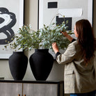 Large Faux Eucalyptus Spray by Kensington
