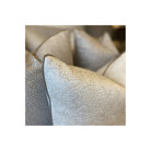 Grace Sand & Celine Fawn Piping Cushion by Luxe Casa