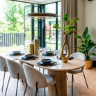 La Cantera Oval Dining Table - 240cm by Richmond Interiors