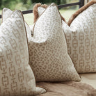 Burlington String & Fawn Piping Cushion by Decorum Interiors