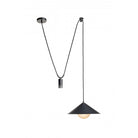 Miko Adjustable Metal & Glass Pendant Ceiling Light by Heathfield & Co