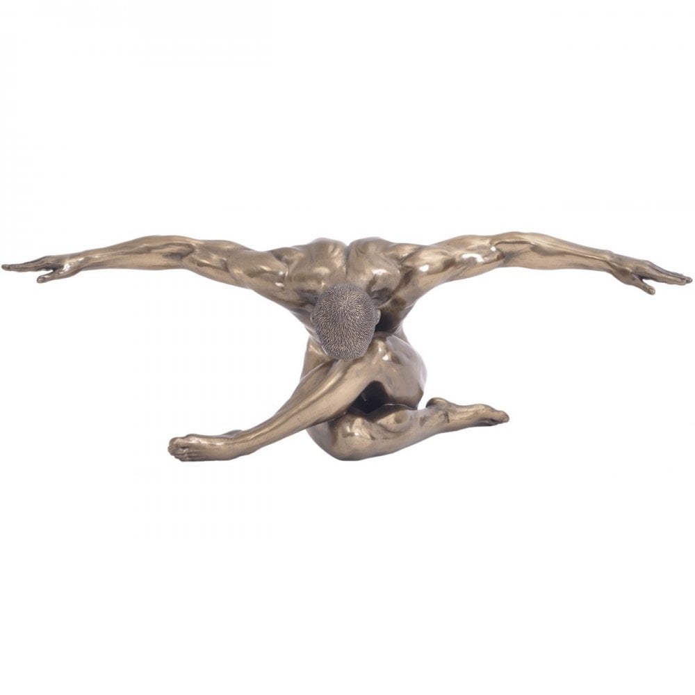 Keswick Male Nude Arms Outstretche by Libra Interiors