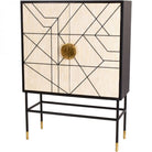 Rialto Bone Bar Drinks Cabinet by Libra Interiors
