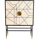 Rialto Bone Bar Drinks Cabinet by Libra Interiors