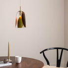 Nara Satin Brass Pendant Light by Heathfield & Co