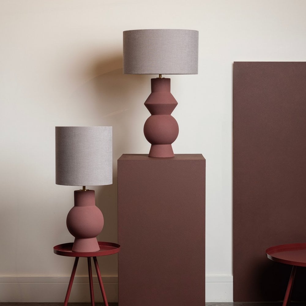 Aster Merlot Table Lamp by Heathfield & Co