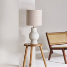 Aster White Table Lamp by Heathfield & Co