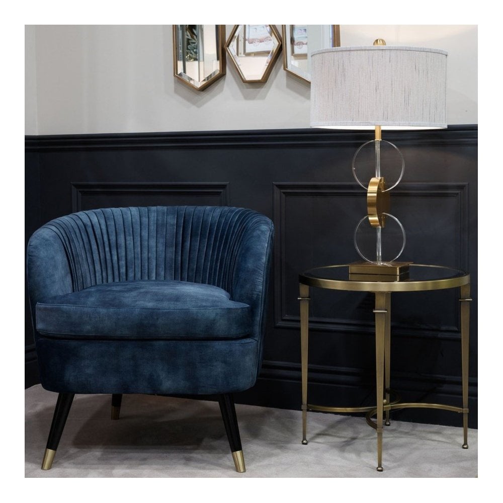 Moire Table Lamp by Mindy Brownes