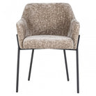 Fay shitake Velvet Chair by Richmond Interiors