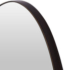 Sabina Small Vintage Bronze Mirror by Libra Interiors