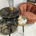 Palm Tree Side Table by Mindy Brownes