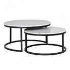 Lexington Carrara Marble Coffee Tables (Set of 2 ) by Richmond Interiors