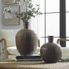 Islander Black Vases Set of 2 by Uttermost