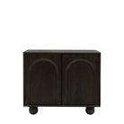 Arc Sideboard Dark Mango Wood 2 Door by Abode