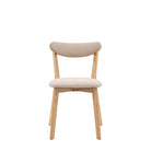 Hatfield Natural Dining Chairs Set of 2 by Abode