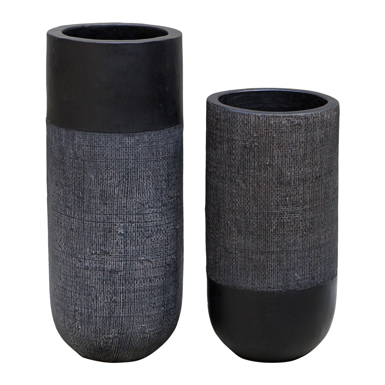Woven Shadow Vases - Set of 2 by Uttermost