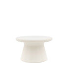 Pavia Coffee Table Cream Glass Fibre & Reinforced Concrete by Abode