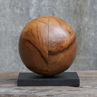 Teak and Noir Bookends Set of 2 by Uttermost