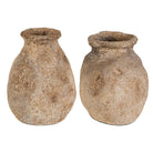 Anchient Echos Indoor-Outdoor Vases Set of 2 by Uttermost