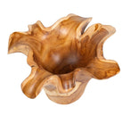 Teak Flow Natural Outdoor Bowl by Uttermost