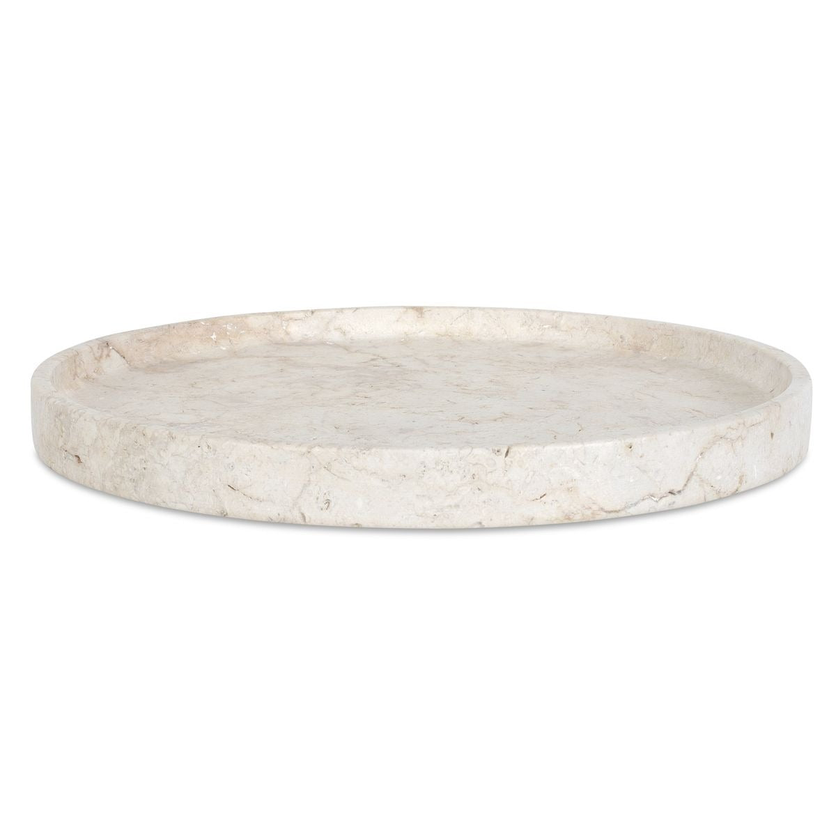 Travessa Outdoor Round Stone Tray by Uttermost