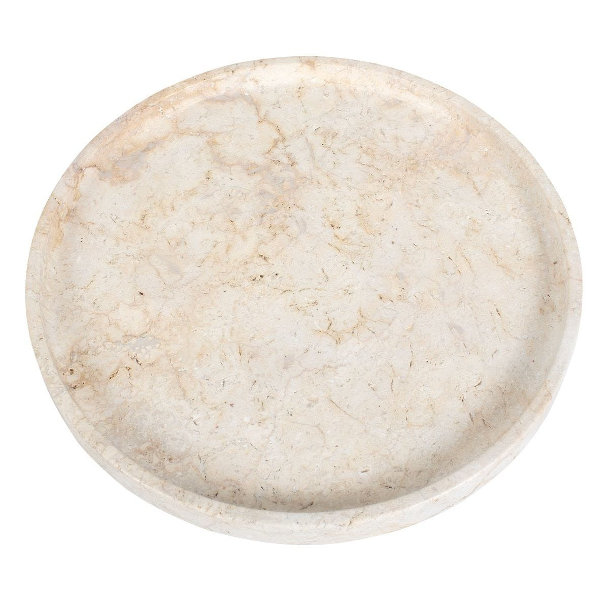 Travessa Outdoor Round Stone Tray by Uttermost