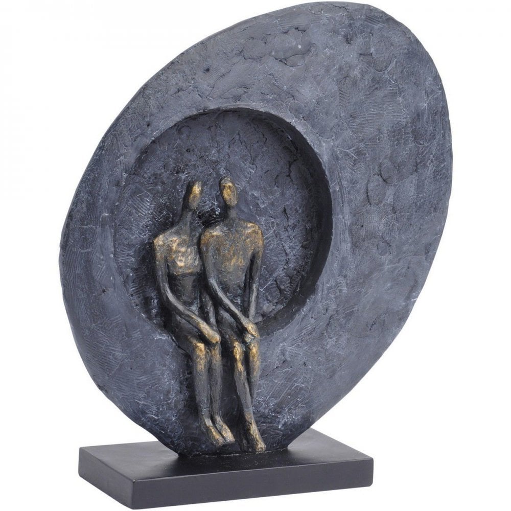 Abstract Couple Sculpture by Libra Interiors