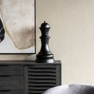 Decorative Queen in Black Finish by Libra Interiors