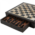 Heritage Luxury Chess Set with Drawer by Libra Interiors