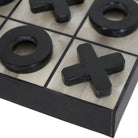Chollerford Bone Inlay Noughts and Crosses Game by Libra Interiors