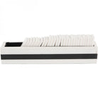 White and Black Domino Set by Libra Interiors