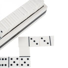 White and Black Domino Set by Libra Interiors