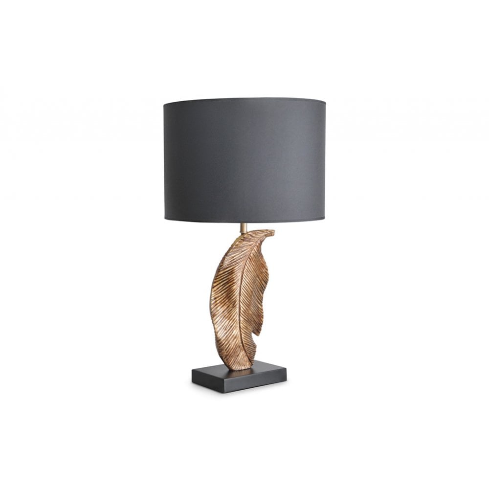 Havana Gold Metal Leaf Table Lamp by Berkeley Designs