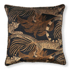 Delilah Velvet Cushion Ancient Gold by Romo