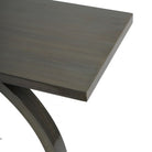 Lacquer Console Table Olive by Libra Interiors