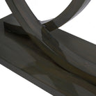 Lacquer Console Table Olive by Libra Interiors