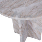 Cavallo Fantasy Brown Marble Side Table by Libra Interiors