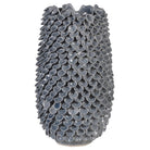 Handmade Grey Ceramic Leaf Vase by Kensington
