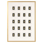 Block 3D Bear Black & Gold Wall Art by Richmond Interiors