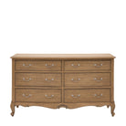 Chic Weathered 6 Drawer Chest of Drawers by Abode