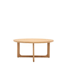 Craft Round Coffee Table - Natural by Abode
